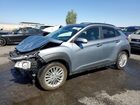 2021 Hyundai Kona Sel Gray vin: KM8K22AA2MU704006