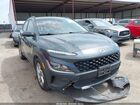 2022 Hyundai Kona Sel Серый vin: KM8K32AB0NU835457