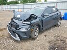 2022 Hyundai Kona Sel Gray vin: KM8K62AB3NU916590
