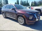 2020 Hyundai Palisade Limited Бордовый vin: KM8R5DHE9LU038075