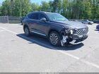 2022 Hyundai Santa Fe Hybrid Limited Gray vin: KM8S5DA11NU059529