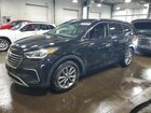 2017 Hyundai Santa Fe Se Black vin: KM8SMDHF7HU209457