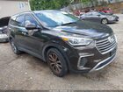 2017 Hyundai Santa Fe Se Black vin: KM8SMDHF7HU209748