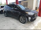 2017 Hyundai Santa Fe Se Black vin: KM8SMDHFXHU230464