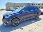 2017 Hyundai Santa Fe Se Синий vin: KM8SN4HF8HU223252