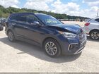 2018 Hyundai Santa Fe Se Blue vin: KM8SN4HFXJU273141