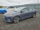 2017 Hyundai Ioniq Limited Hybrid Gray vin: KMHC05LC9HU020408