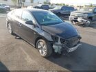 2017 Hyundai Ioniq Hybrid Blue Black vin: KMHC65LC0HU049505