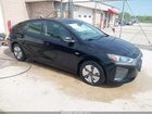 2018 Hyundai Ioniq Hybrid Blue Black vin: KMHC65LC0JU075768