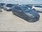 2017 Hyundai Ioniq Hybrid Sel Gray vin: KMHC75LC1HU037232