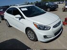 2017 Hyundai Accent Se White vin: KMHCT4AE0HU193384