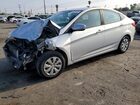 2017 Hyundai Accent Se Silver vin: KMHCT4AE4HU297604