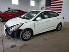 2016 Hyundai Accent Se White vin: KMHCT4AE6GU990513