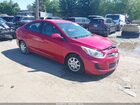 2017 Hyundai Accent Se Red vin: KMHCT4AE6HU308487