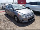 2016 Hyundai Accent Se Gray vin: KMHCT4AE8GU073556