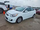 2016 Hyundai Accent Se White vin: KMHCT4AEXGU971415