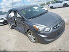2016 Hyundai Accent Se Gray vin: KMHCT5AE0GU268363