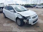 2017 Hyundai Accent Se White vin: KMHCT5AE2HU324952