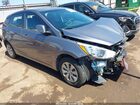 2016 Hyundai Accent Se Gray vin: KMHCT5AE3GU244090