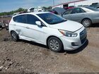 2016 Hyundai Accent Se White vin: KMHCT5AE5GU262901