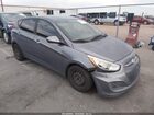2017 Hyundai Accent Se Серый vin: KMHCT5AE9HU301006
