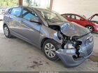 2016 Hyundai Accent Se Silver vin: KMHCT5AEXGU255250