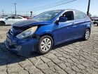 2016 Hyun Accent Blue vin: KMHCT5AEXGU274977