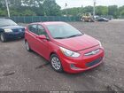 2017 Hyundai Accent Se Красный vin: KMHCT5AEXHU343166