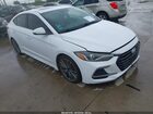 2018 Hyundai Elantra Sport White vin: KMHD04LB2JU573283