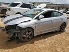 2019 Hyundai Elantra Sport Silver vin: KMHD04LB2KU830007