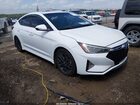 2020 Hyundai Elantra Sport White vin: KMHD04LB6LU957912