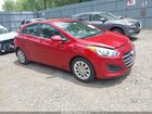 2017 Hyundai Elantra Gt   Red vin: KMHD35LH3HU374593