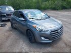 2016 Hyundai Elantra Gt   Gray vin: KMHD35LH5GU305273