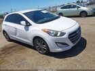 2016 Hyundai Elantra Gt   White vin: KMHD35LH6GU284238