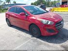 2017 Hyundai Elantra Gt   Red vin: KMHD35LH8HU357482