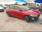 2017 Hyundai Elantra Se Red vin: KMHD74LF1HU103593