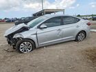 2017 Hyundai Elantra Se Silver vin: KMHD74LF1HU402002