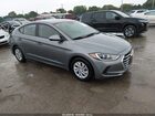 2017 Hyundai Elantra Se Gray vin: KMHD74LF3HU400025