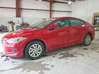 2017 Hyundai Elantra Se Red vin: KMHD74LF5HU367643