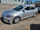 2017 Hyundai Elantra Se Silver vin: KMHD74LF7HU083656