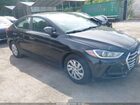 2018 Hyundai Elantra Se Black vin: KMHD74LF8JU445466