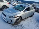 2018 Hyundai Elantra Se Silver vin: KMHD74LF8JU567051