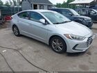 2017 Hyundai Elantra Se Серебряный vin: KMHD84LF1HU164584