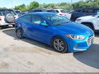 2017 Hyundai Elantra Se Blue vin: KMHD84LF1HU429066