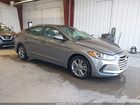 2018 Hyundai Elantra Sel Серый vin: KMHD84LF2JU685013