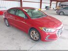2017 Hyundai Elantra Se Red vin: KMHD84LF4HU229704