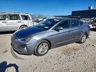2019 Hyundai Elantra Sel Gray vin: KMHD84LF7KU869705