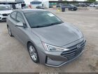 2020 Hyundai Elantra Sel Серый vin: KMHD84LF7LU978411