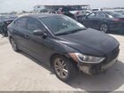 2017 Hyundai Elantra Se Black vin: KMHD84LF8HU206281