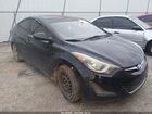 2016 Hyundai Elantra Se Black vin: KMHDH4AE0GU628358